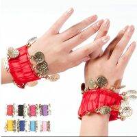 【YD】 Child indian dance costume clothes hand ring belly bracelet huazhung 9 colors