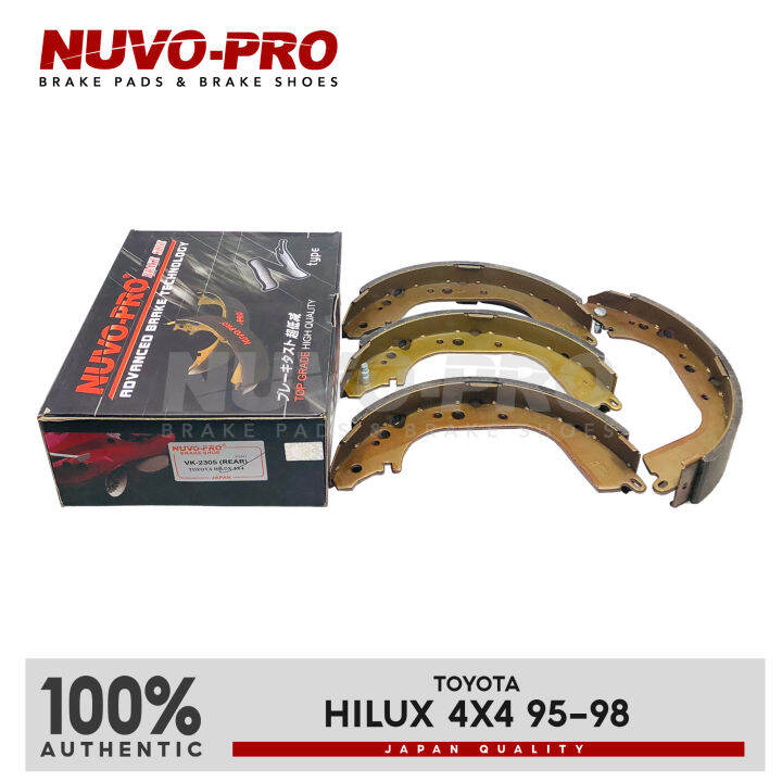 NUVO BRAKE SHOES TOYOTA HILUX 4X4 VK2305 1SET Lazada PH
