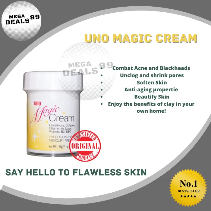 uno Magic Cream with Glutathione Collagen Chamomile Extract Scar