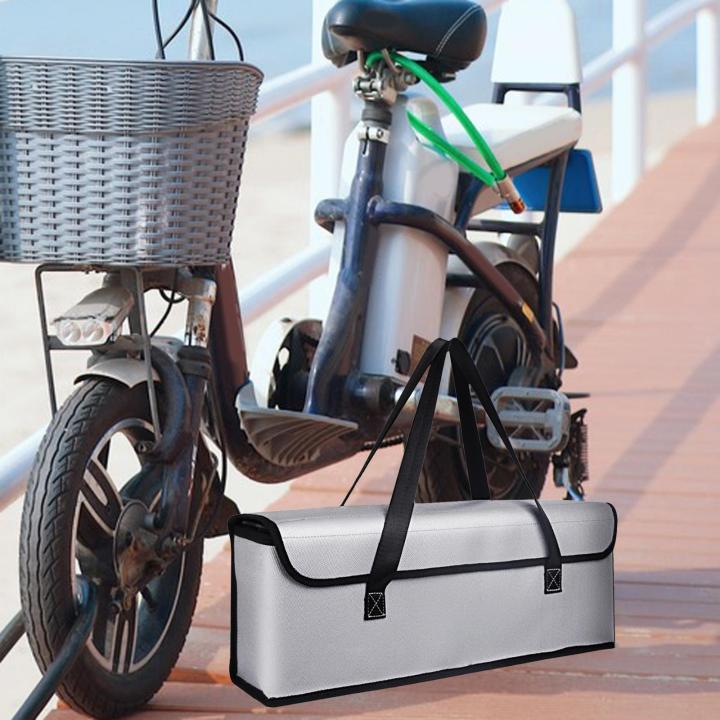 ฝาครอบป้องกันชาร์จจักรยานไฟฟ้าสำหรับจักรยานไฟฟ้ากระเป๋าแบตเตอรี่-ccarte