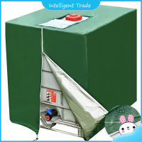 1000L คอนเทนเนอร์ IBC ฝาครอบกันฝุ่นถังฝน275แกลลอน,อุปกรณ์ป้องกันฝาครอบกันน้ำกันฝุ่นกันน้ำ210D ถังเก็บน้ำฝน