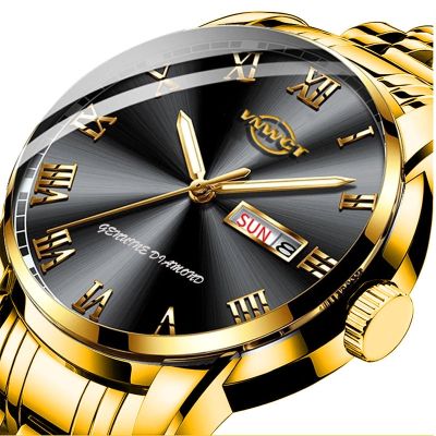 Fashion New Sport Mens Watches Top Luxury Brand Waterproof Quartz Watch Men Casual Stainless Steel Business Date Wrist Watch