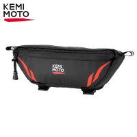 KEMIMOTO Motorcycle Handlebar Bag Waterproof Front Storage Bags Bicycle Handlebar Bag Universal for Electric Dirt Bike Scooter