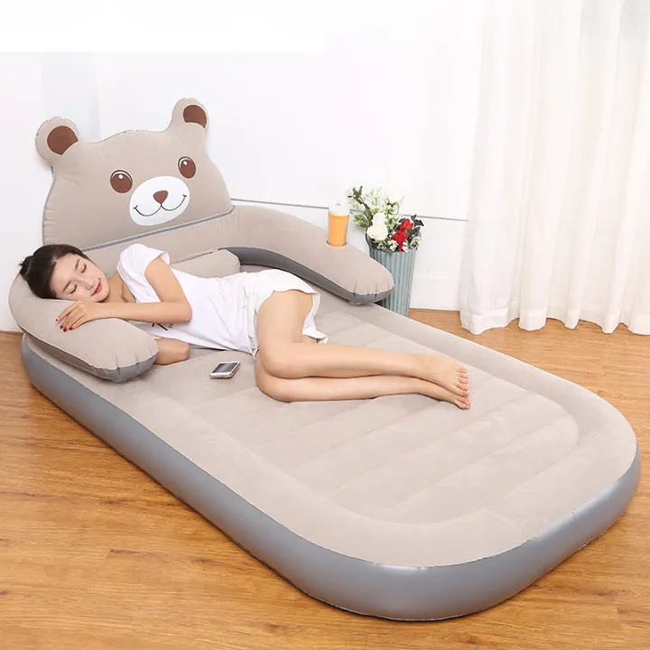 bkkgo-ฟรี-ปั้มลมไฟฟ้า-ที่นอน-air-mattress-ที่นอนลม-โซฟาเป่าลม-ที่นอนเป่าลม-คู่สามีภรรยาในประเทศ-ที่นอนลม-พับเก็บได้-ถอดออกได้-แถมฟรีอุปกรณ์สูบลมไฟฟ้า