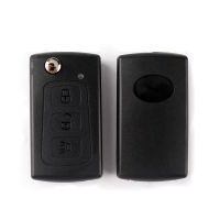 3ปุ่มเปลี่ยนพลิกพับปลอกกุญแจรีโมทเชลล์สำหรับกำแพงเลื่อน Haval H3 H5 Keyless E Ntry Fob ปกที่สำคัญ