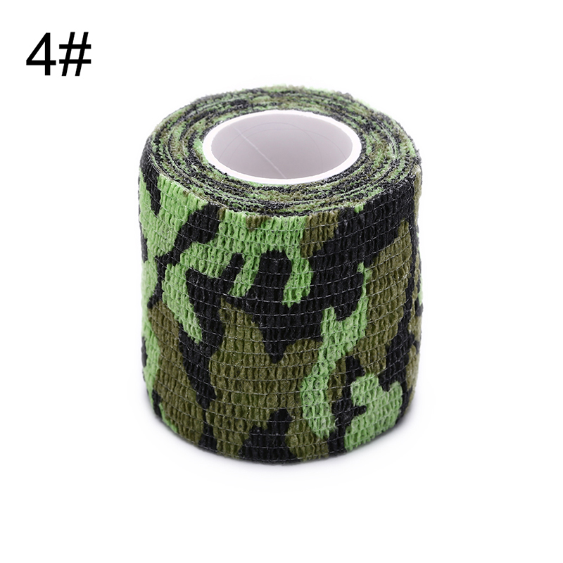 1pcs Camo Hunting Camping Hiking Camouflage Stealth Tape Wrap Waterproof 