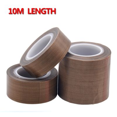 1PC Resistant High Temperature Adhesive Cloth Insulation 300 Degree Vacuum Sealing Machine Tape 10 meter*0.13mm Adhesives Tape