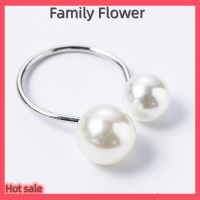 Family Flower Flash Sale 1PC ผ้าเช็ดปากแหวน Toast U-shaped ปุ่มแหวนผ้าเช็ดปาก Western BUCKLE ผ้าเช็ดปากแหวน