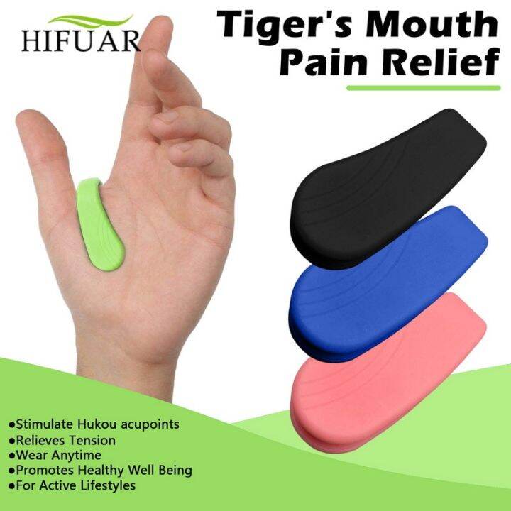 HIFUAR Wearable Acupressure Clip Device for Natural Headaches Migraine
