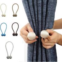 【Approving】MagneticBall Curtain Tiebacks Tie Backs Holdbacks BuckleAccessory Curtain Rods อุปกรณ์เสริม