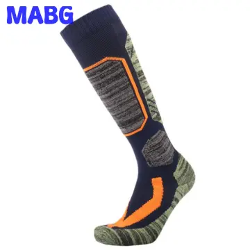 Winter Adult Cotton Thermal Ski Socks Men Women Warm Outdoor