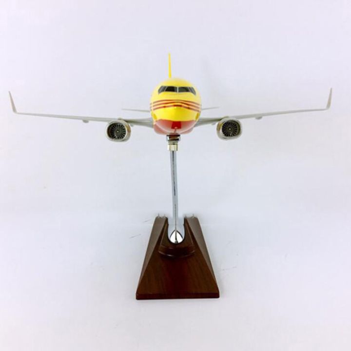 30cm-1-230-scale-boeing-b737-800-model-dhl-express-delivery-airline-with-base-alloy-aircraft-plane-display-for-collection