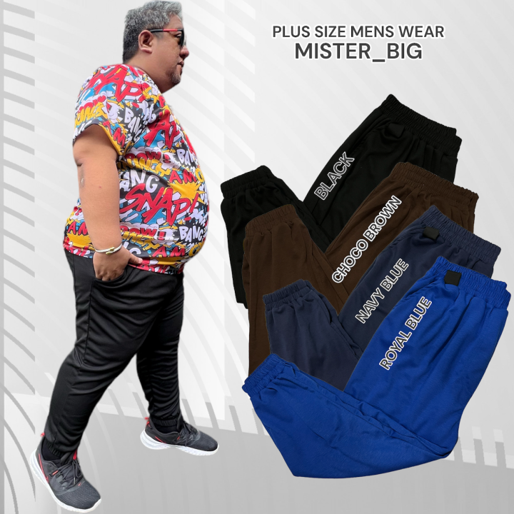 JOGGER PANTS PLUS SIZE MENS WEAR Lazada PH