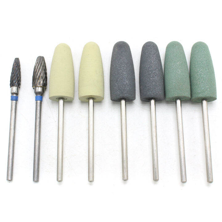 8-piece Dental Resin Polishing Drill Kit Drill bit polishing machine ...