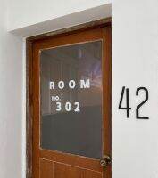 Design Doing - House number / Room number บ้านเลขที่ ตัวเลข เลขห้อง size XL ความสูง 18 ซม.