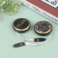 【CW】Portable 1.5M R Vintage Centimeter Inch Roll Tape Measure Ruler PU Leather Tape Measure Mini