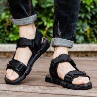 2023 New Fashion version sandals mens summer 2023 new non-slip wear-resistant soft bottom dual-purpose slippers driving sports beach shoes men