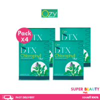 โปรโมชั่น 4 กล่อง Ozy DTX Chlorophyll Plus ดีท็อกซ์ลำไส้ ดีท็อกซ์พุง ดีท็อกซ์ตับ จำนวน 4 กล่อง