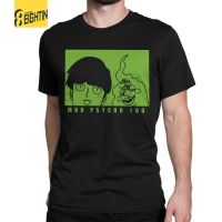 Mob Psycho 100 Kageyama T Shirt for Men Anime Cool Pure Cotton Tees O Neck Short Sleeve T Shirts Gift Idea Tops XS-6XL