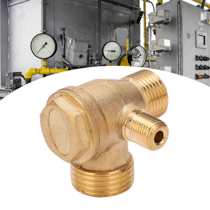 Air Compressor Check Valve Brass Check Valve 20.5x16.5x10mm for Reverse