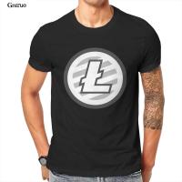 Litecoin Logo Symbol Cryptocurrency Crypto Coin Unisex Vintage Sport T-Shirt Printing White Unisex 2021 Tees 101679 【Size S-4XL-5XL-6XL】