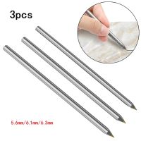 3pcs Alloy Steel Scribe Pen Scriber Pen Glass Cutter For Metal Wood Glass Tile Cutting Pen Engraver Glass Knife Cutting Tool