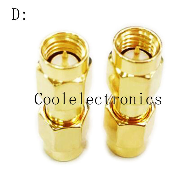 2pcs-sma-female-to-sma-female-rp-sma-female-sma-male-rf-coax-cable-adapter-connector