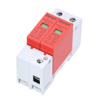 SPD 420V 40KA ~ 80KA House Surge Protector ป้องกันอุปกรณ์ป้องกันแรงดันต่ำ1P N