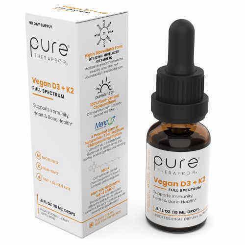 [PREORDER] Vegan D3 + K2 Organic Full Spectrum Liquid for Maximum