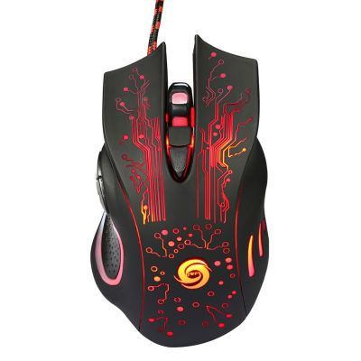 [AOF] 3200DPI LED Optical 6D USB Wired Gaming Mouse For PC