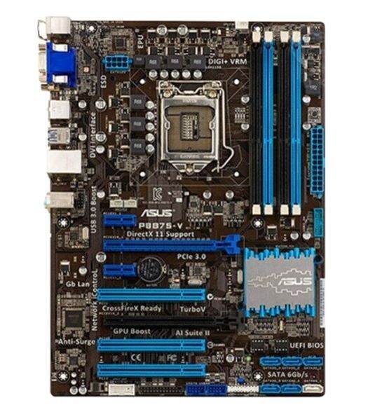 ASUS P8B75-M LE Computer Motherboard LGA 1155 DDR3 Intel B75 P8B75 Desktop Mainboard Sata Ii Pci E X16