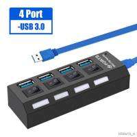 USB HUB 3.0 USB Splitter USB 3.0 ฮับหลายพอร์ต 4 Hub Splitters Power อุปกรณ์เสริมคอมพิวเตอร์อุปกรณ์เสริม HUB สำหรับ PC