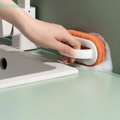 [Like Activities]➤❦Bluevhandle ที่ทำความสะอาดจานแปรงห้องน้ำเครื่องมือห้องน้ำแบบทำมือน้ำยาล้างอ่างอาบน้ำที่มีฝักบัวปนเปื้อนหลากสี