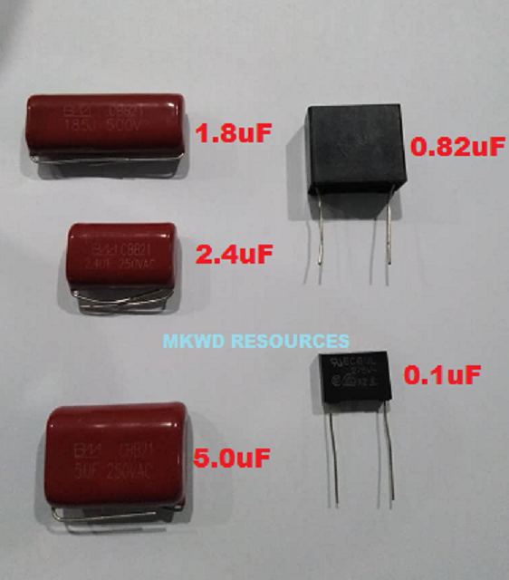Kapasitor Kipas Panasonic KDK 0.1uF 0.82uF 1.8uF 2.4uF 5.0uF(Capasitor