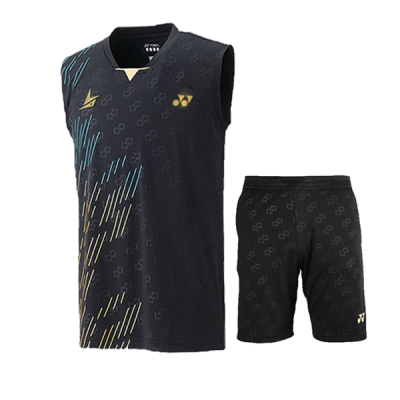 ใหม่ร้อน Yonex ชุดแบดมินตันผู้ชายสั้นแขนสั้นแห้งเสื้อยืดเจอร์ซีย์