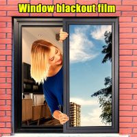 2/5M vintage Silvery one way mirror window film Privacy anti look self-adhesive vinyl blackout Sunscreen Glass Sticker Tint