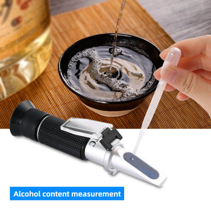 portable-refractometer-design-for-liquor-alcohol-content-tester-0-80-v-v-atc-refractometer-with-the-retail-box