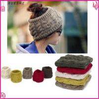 XUESHE Vogue Comfy Korean Style Winter Warm Knit Wool Hat Braided Hair Bands Headband