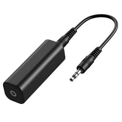 1 PCS Speaker Line 3.5mm Aux Audio Noise Filter Audio Noise Isolation Black for Car Stereo Audio System Home Stereo