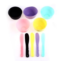 ETXSilicone  bowl Women Face For Mask Mixing Bowl Facial Skin Care Mixing Tools DIY Beauty Supplies