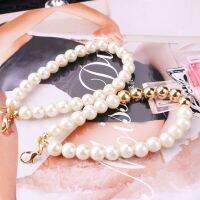 Fashion High Grade Large Pearl Bag Decoration Luggage Accessories Chain White Mobile Phone Rope Handbag Hand Strap Belt