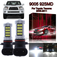 Fog Lights Led Bulbs For Toyota Tacoma 2005-2011 6000K Hid White 9145 4014 92Smd