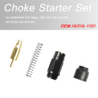 สำหรับ KAWASAKI A Bayou 300 360 400 KLF300 KLF300A 400 KLF400คาร์บูเรเตอร์ Choke Plunger Starter Set