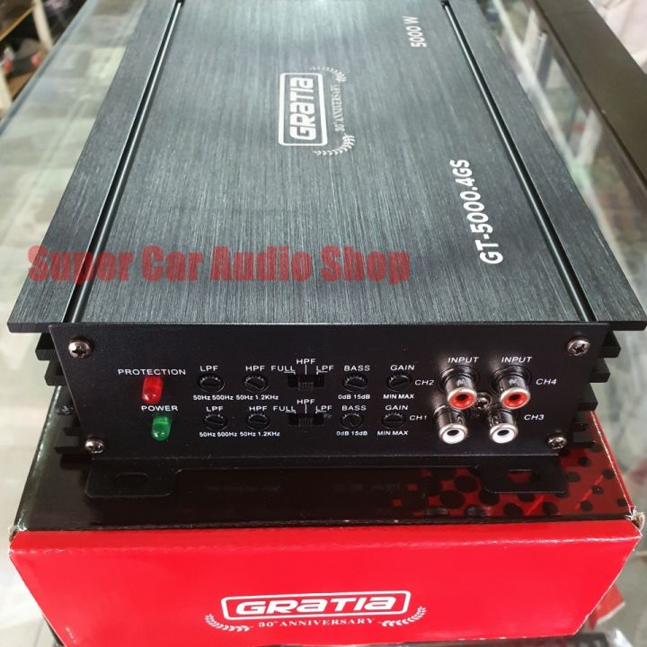 เพาวเวอร์แอมป์-คลาสดี-4ch-gratia-5000w-เครื่องเสียงรถยนต์-พาวเวอร์แอมป์-แอม-full-range-class-d-4ch-เครื่องเสียงรถ-เพาเวอร์รถยนต์