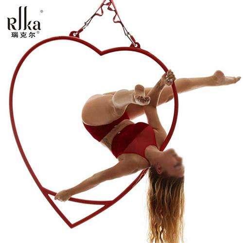steel-aerial-yoga-ring-dance-rotating-gymnastics-fitness-pole-single-ear-commercial-performance-bar