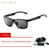 VEITHDIA DESIGN Aluminum Polarized Lens Sunglasses Men Mirror Driving Sun Glasses Glasses Square Eyewear Accessories shades