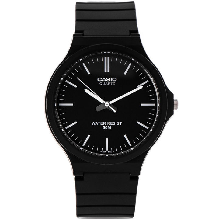 Casio quartz resin 2025 casual watch