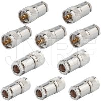 10PCS PL259 UHF Male Clamp for LMR400 RG213 RG8 7D FB Coaxial Cable Extension RF Adapters Connector