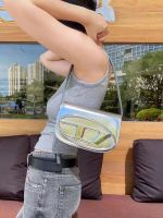 ■❄☾ Minority Design Ding Dong Bag 2023 Spring/Summer Handheld Armpit Bag Female Millennium Spice Girl Style Silver Single Shoulder Messenger Bag