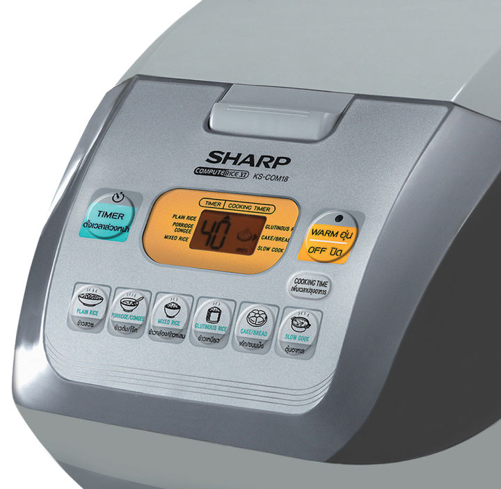 sharp-หม้อหุงข้าว-830-วัตต์-1-8-ลิตร-รุ่น-ks-com18-โปรดติดต่อผู้ขายก่อนทำการสั่งซื้อ